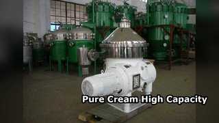 Διαχωριστής κρέμας γάλακτος 5000 10000 LH Milk Skimming