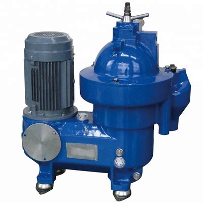 Κεντροφυλλικός διαχωριστής από ανοξείδωτο χάλυβα με χωρητικότητα 3000L/ώρα και αυτόματη εκφόρτιση για την αποσαφήνιση θαλάσσιου πετρελαίου