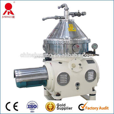 Continuous Milk Cream Disc Stack Dairy Separator Centrifuge